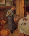 the little country maid 1882 Camille Pissarro